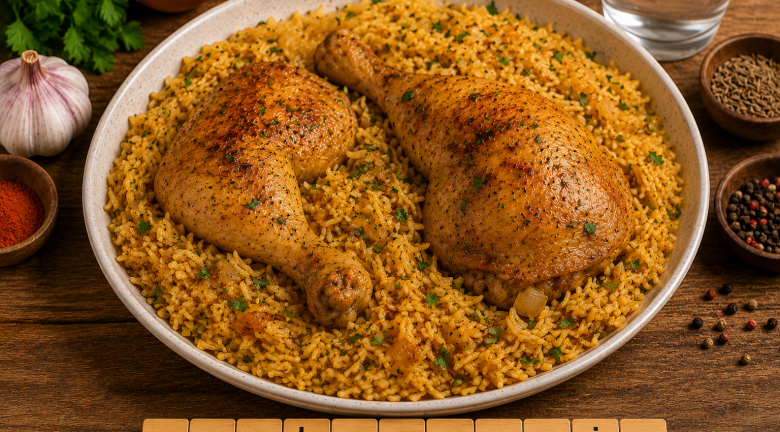 Cuisses de poulet et riz au Cookeo, le plat complet simple et parfumé