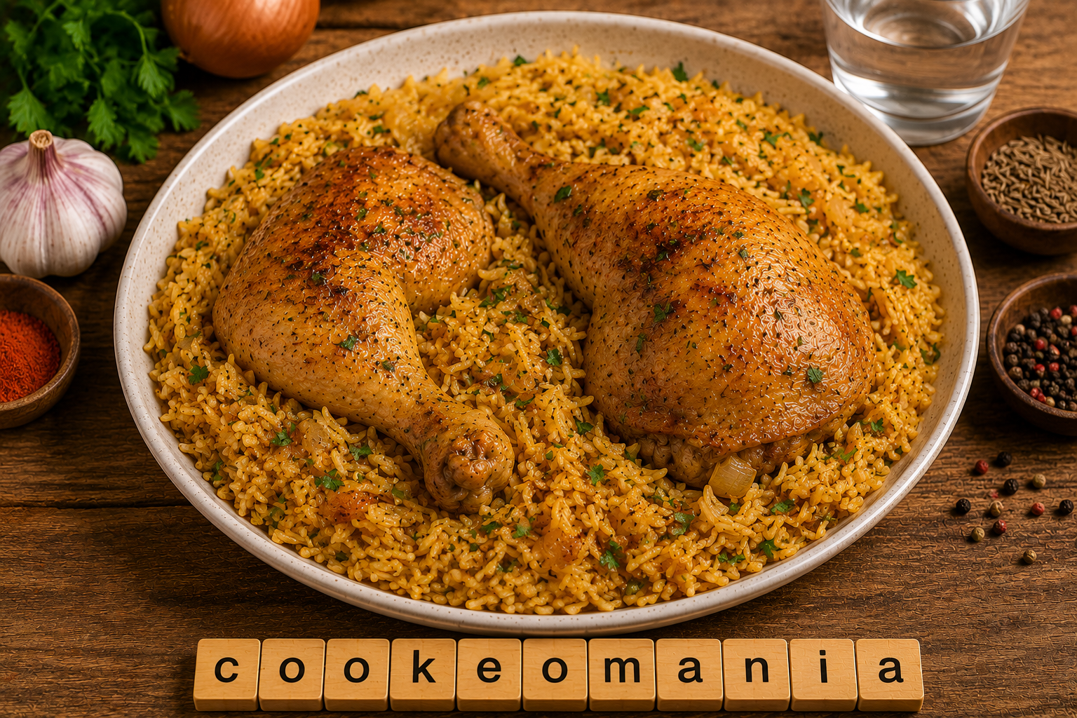 Cuisses de poulet et riz au Cookeo, le plat complet simple et parfumé