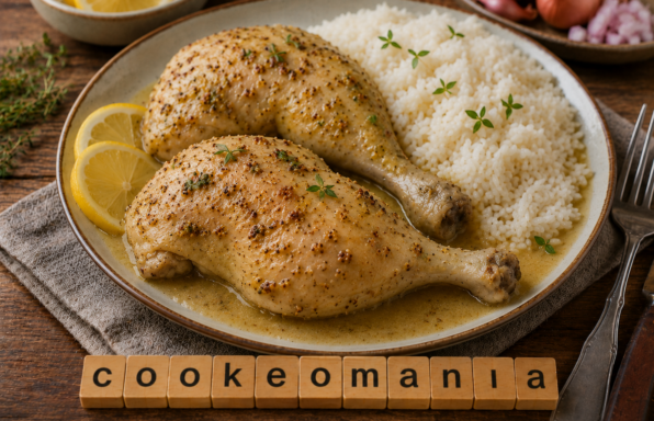Cuisses de poulet moutarde et citron au Cookeo, la recette légère qui garde une viande tendre