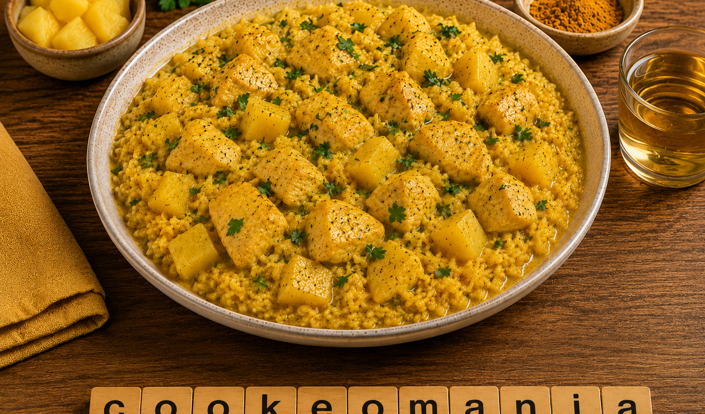 Curry de poulet, riz et ananas au Cookeo, le plat sucré-salé facile qui change du quotidien