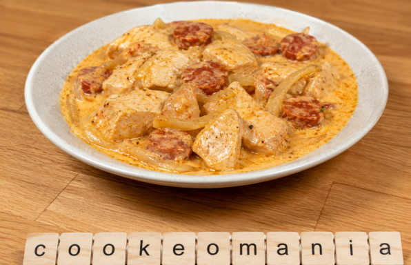 Dinde crème et chorizo au Cookeo, la recette rapide qui réveille le repas