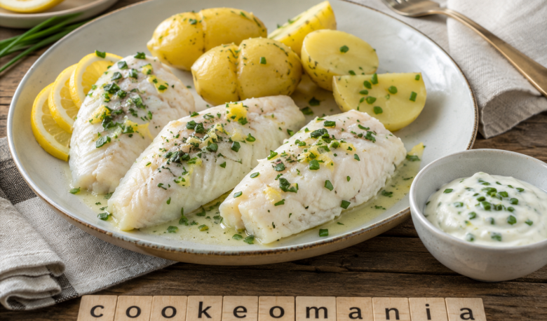 Dos de colin citronnés et pommes de terre au Cookeo, la recette légère avec sauce au yaourt