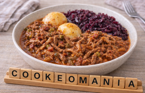 Emincé de bœuf façon roulade au Cookeo