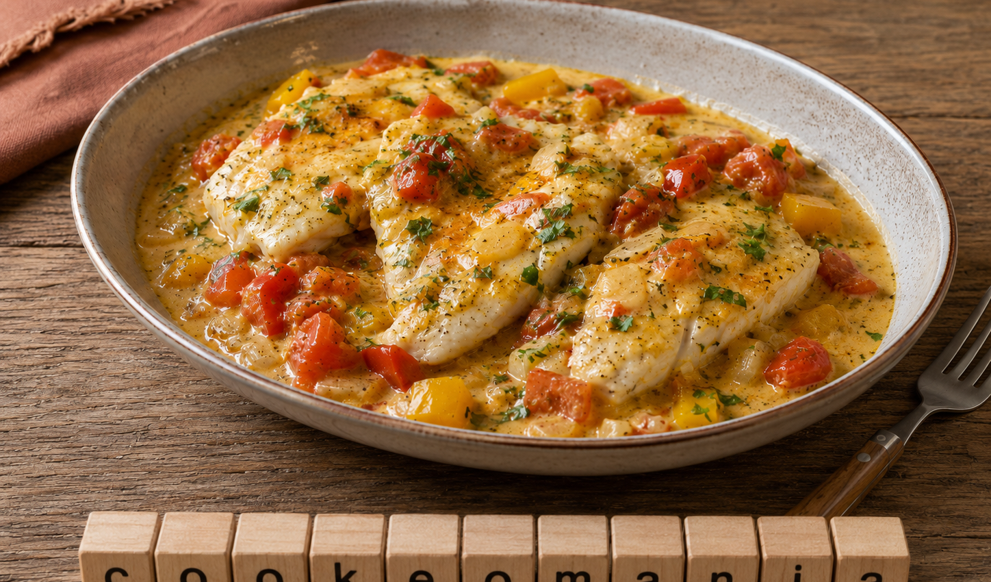 Filets de merlu à la provençale au Cookeo, le plat de poisson crémeux et parfumé