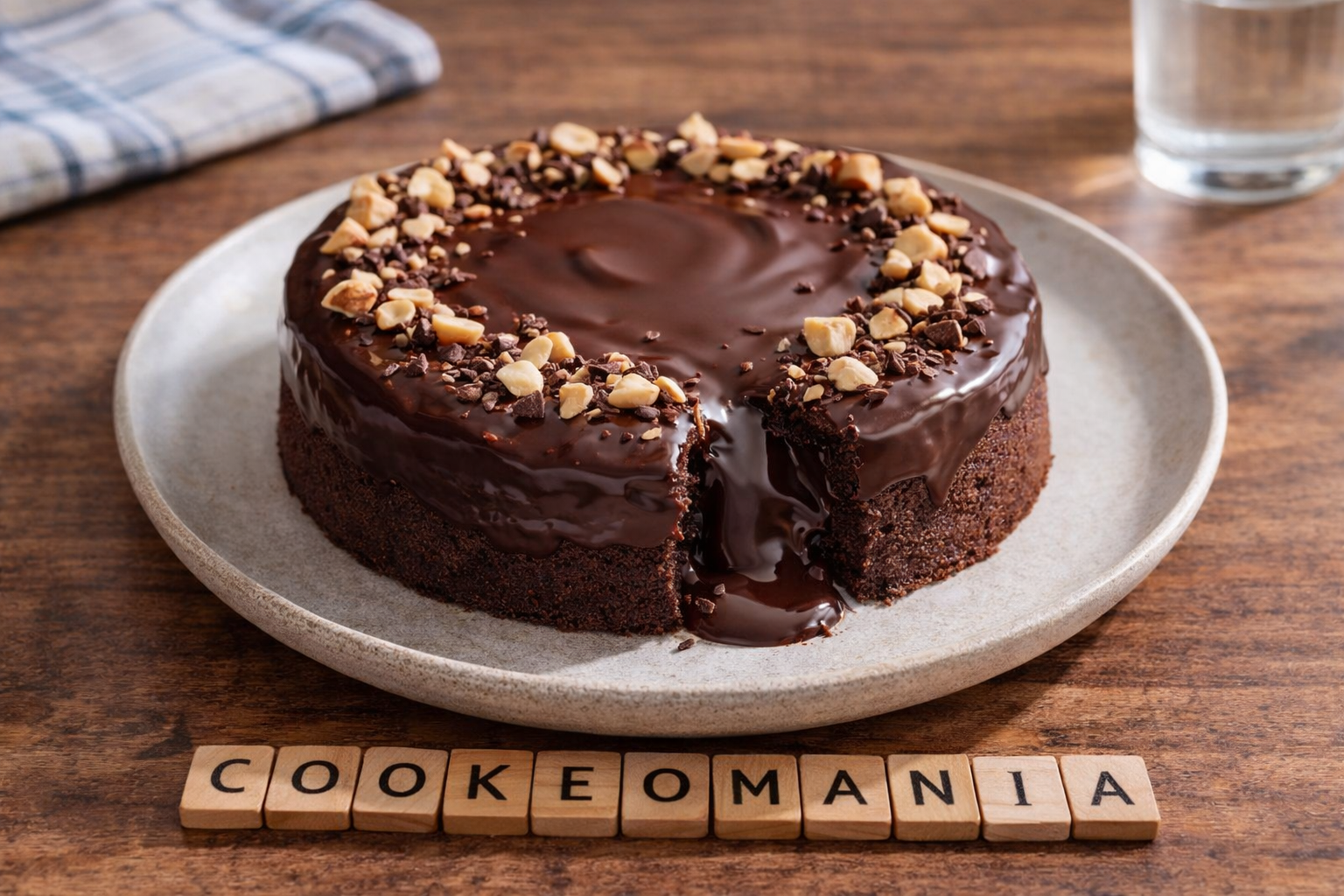 Fondant chocolat noisette au cœur coulant au Cookeo