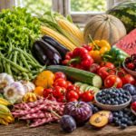 Fruits et légumes de saison en juillet : liste et recettes