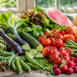 Fruits et légumes de saison en juin : liste et recettes