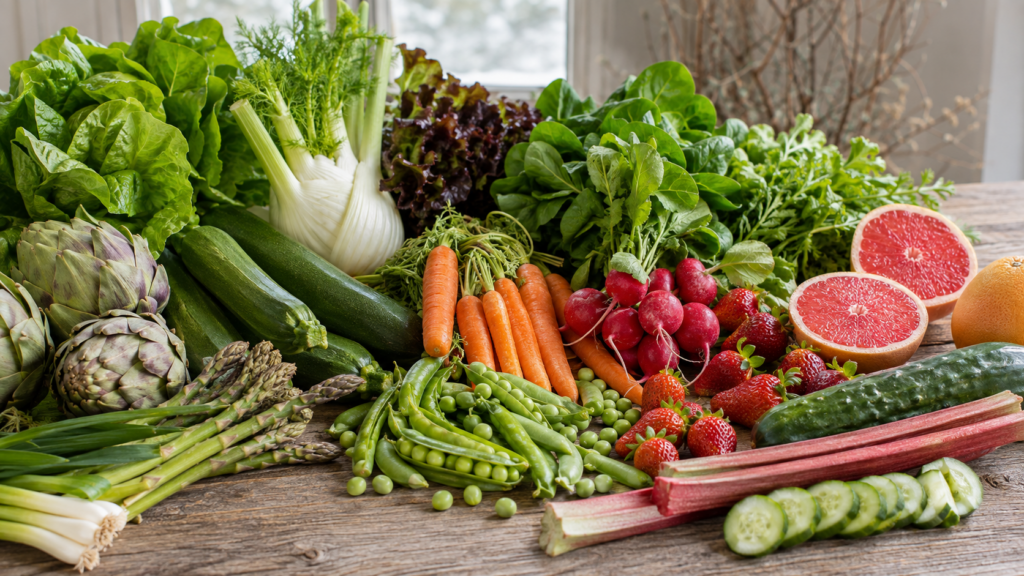 Fruits et légumes de saison en mai