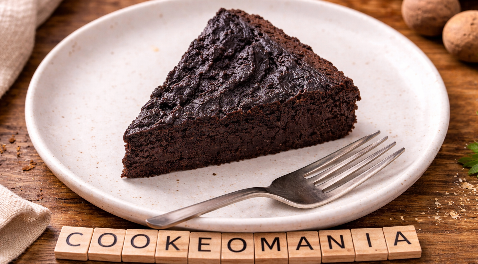 Gâteau fondant au chocolat cétogène au Cookeo