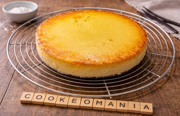 Gâteau fromage blanc vanillé sans pâte au Cookeo Extra Crisp
