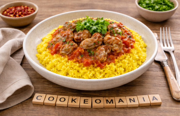 Gésiers de poulet mijotés à la tomate au Cookeo