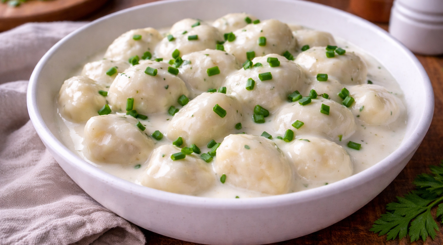 Gnocchis crémeux au Kiri au Cookeo