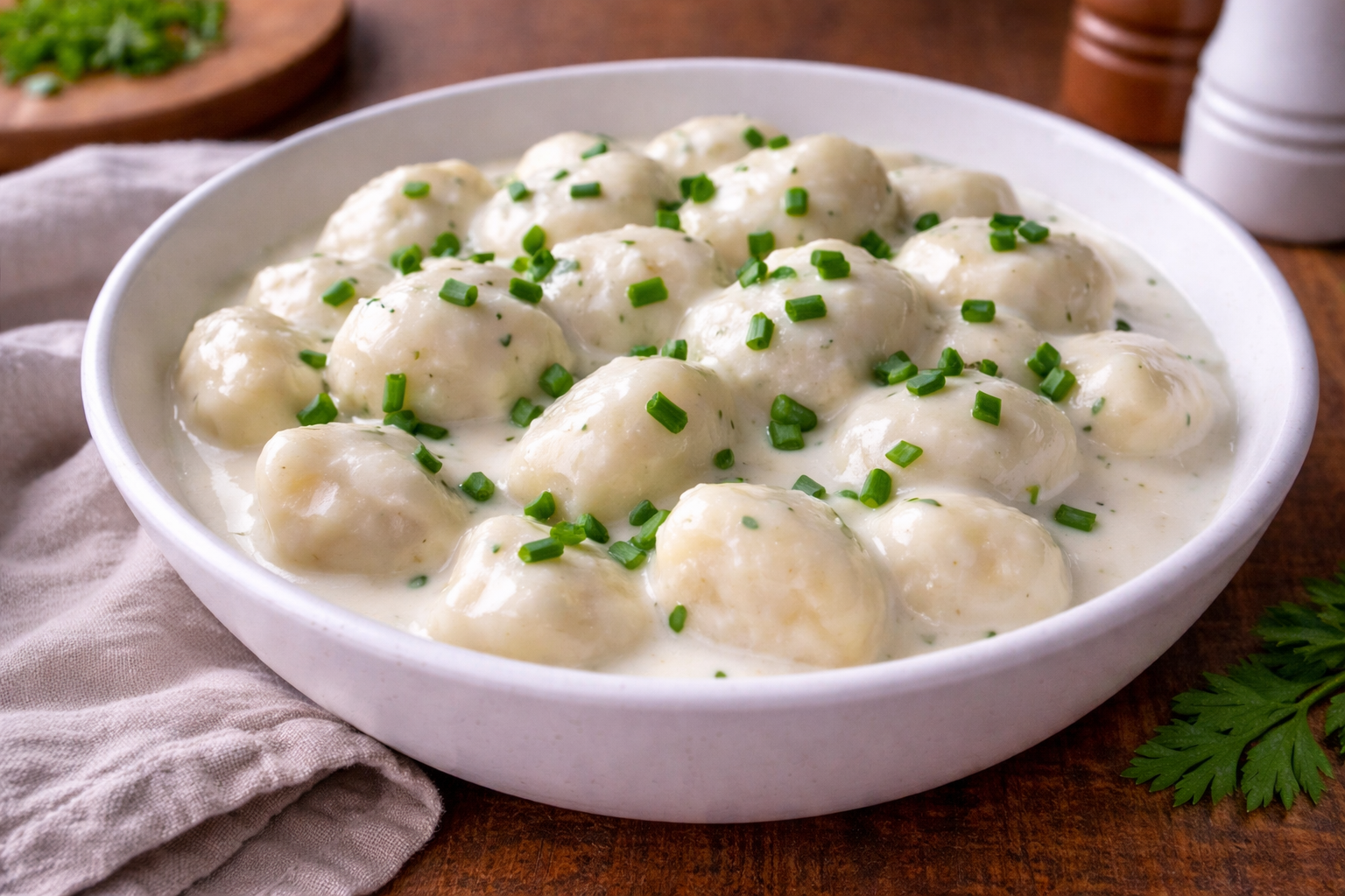 Gnocchis crémeux au Kiri au Cookeo