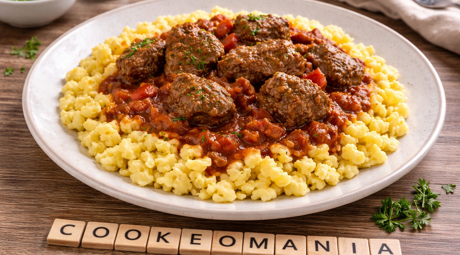 Goulash de bœuf relevé au Cookeo