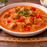 Goulash de porc à la choucroute à l'autocuiseur Moulinex