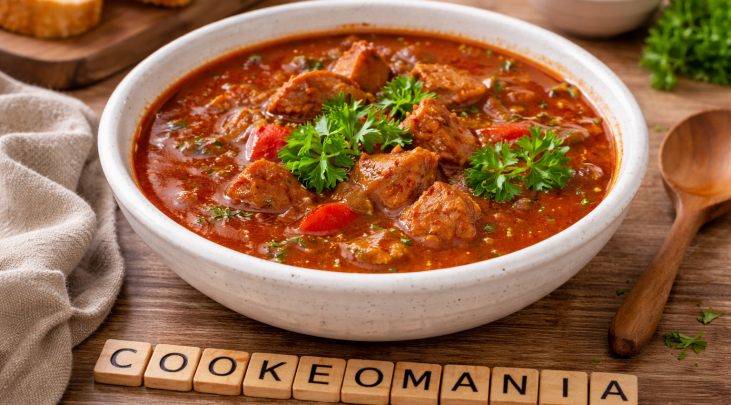 Goulash hongrois cétogène au Cookeo