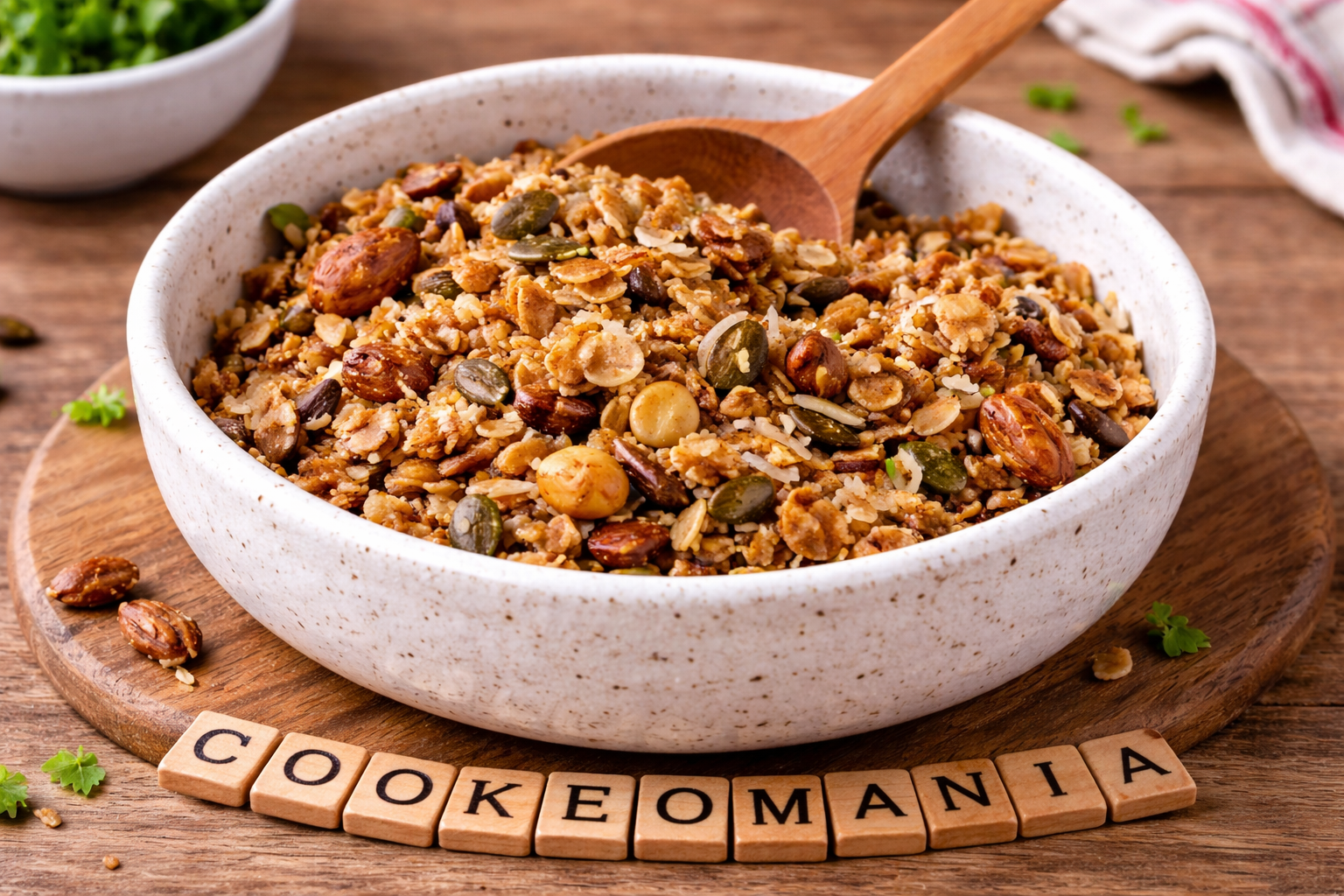 Granola cétogène maison au Cookeo