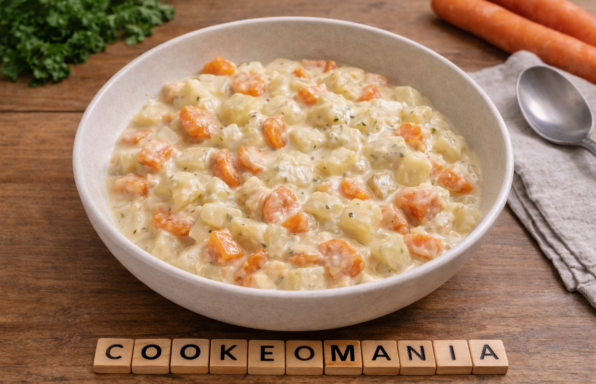 Légumes fondants chou-rave et carottes à la crème au Cookeo