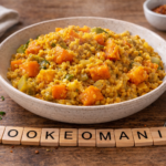 Lentilles corail fondantes au poireau et potimarron à l'autocuiseur cookéo