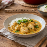 Lotte au lait de coco et épices au cookéo