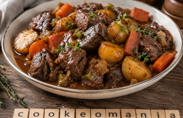 Mijoté de bœuf au miel et vinaigre balsamique au Cookeo, le plat fondant aux pommes de terre