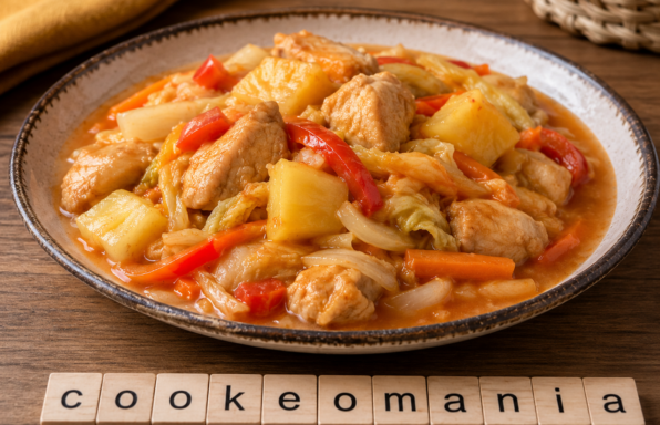 Mijoté de poulet à l’ananas au Cookeo, la recette sucrée-salée aux légumes
