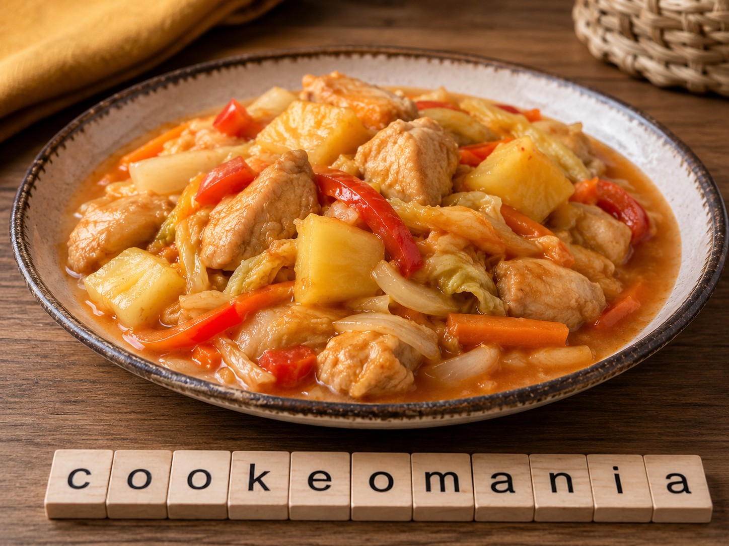 Mijoté de poulet à l’ananas au Cookeo, la recette sucrée-salée aux légumes