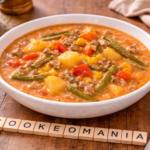 Mijoté gourmand de bœuf, légumes et pommes de terre à l'autocuiseur Moulinex