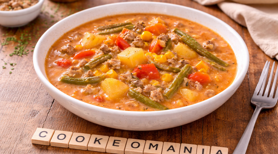 Mijoté gourmand de bœuf, légumes et pommes de terre au Cookeo