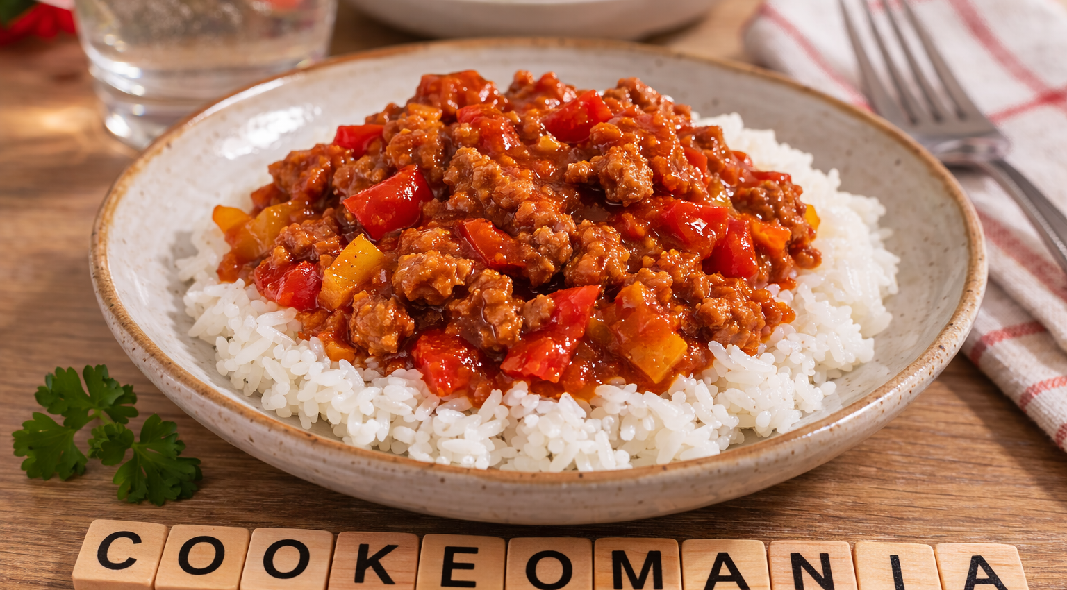 Émincé de dinde aux poivrons et tomate au Cookeo
