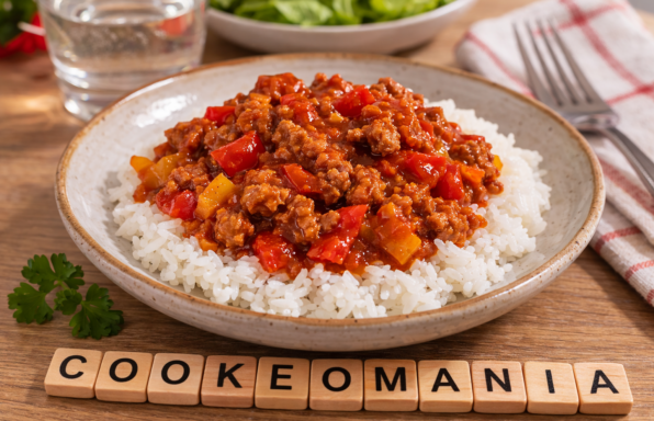 Émincé de dinde aux poivrons et tomate au Cookeo