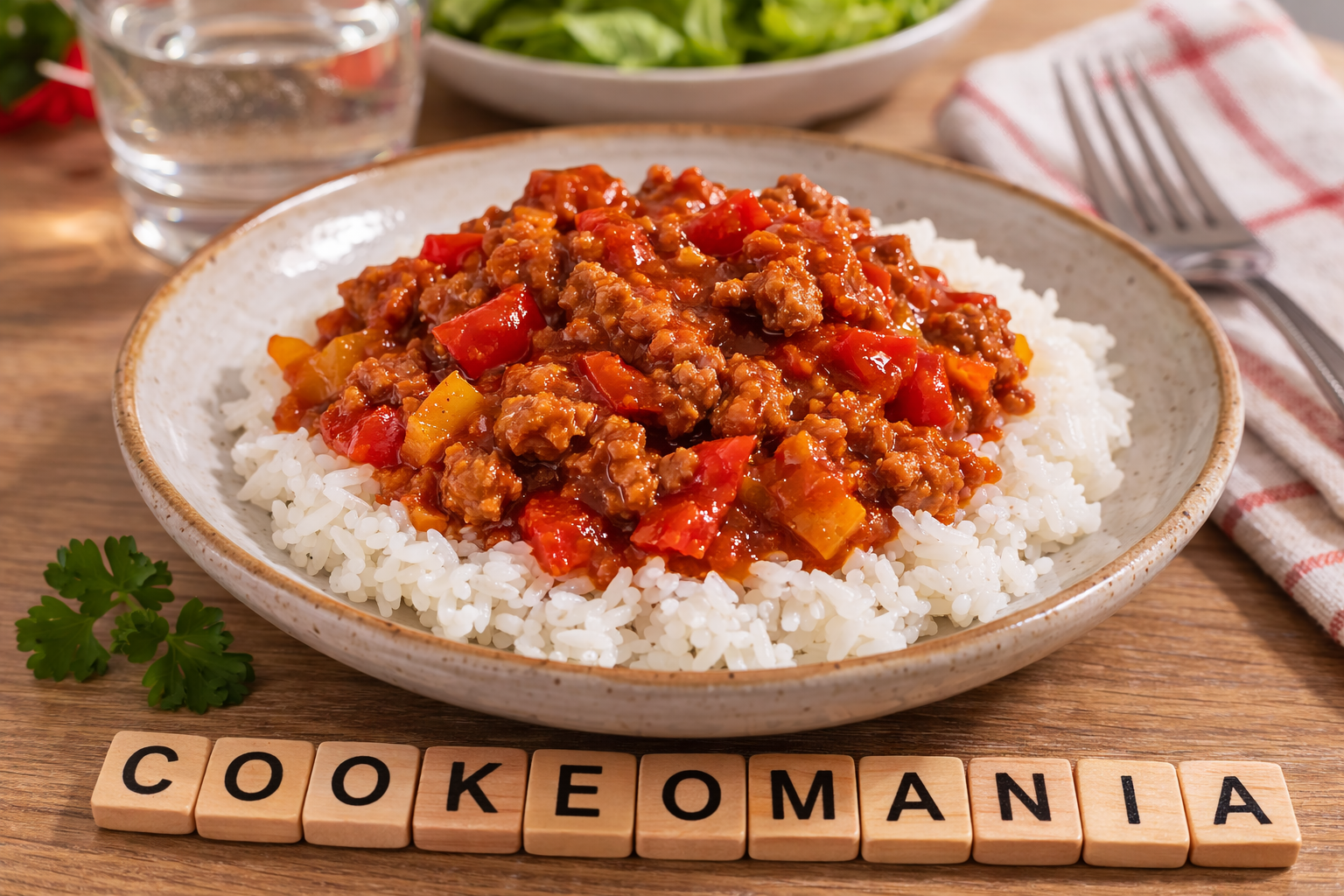 Émincé de dinde aux poivrons et tomate au Cookeo