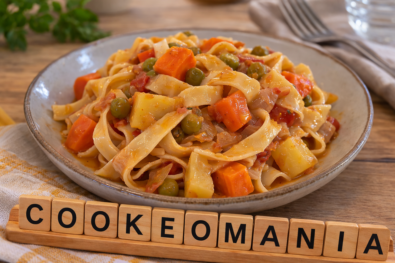 Minestrone complet au Cookeo