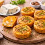 Muffins vapeur butternut et bleu au multicuiseur cookéo