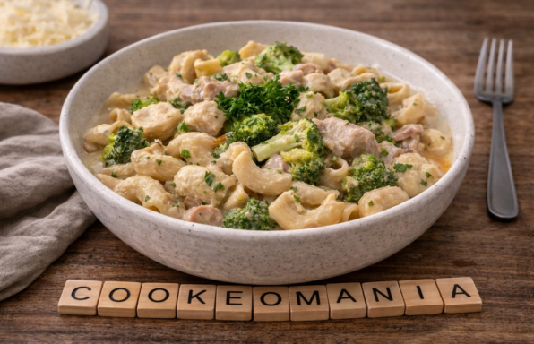 One pot de pâtes au poulet et brocoli au Cookeo