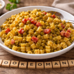 One pot de pâtes aux petits pois et lardons au multicuiseur Moulinex