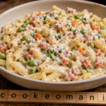 One pot pasta bacon et bleu d’Auvergne au Cookeo, le plat crémeux qui a du caractère au robot multi-cuiseur cookéo