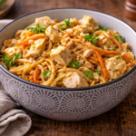 Pad thaï express, poulet, cacahuètes et citron vert au multicuiseur cookéo