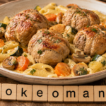 Paupiettes de veau aux légumes et pâtes au Cookeo, le plat complet crémeux et familial à l'autocuiseur cookéo