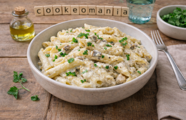 Penne crémeuses aux sardines au Cookeo