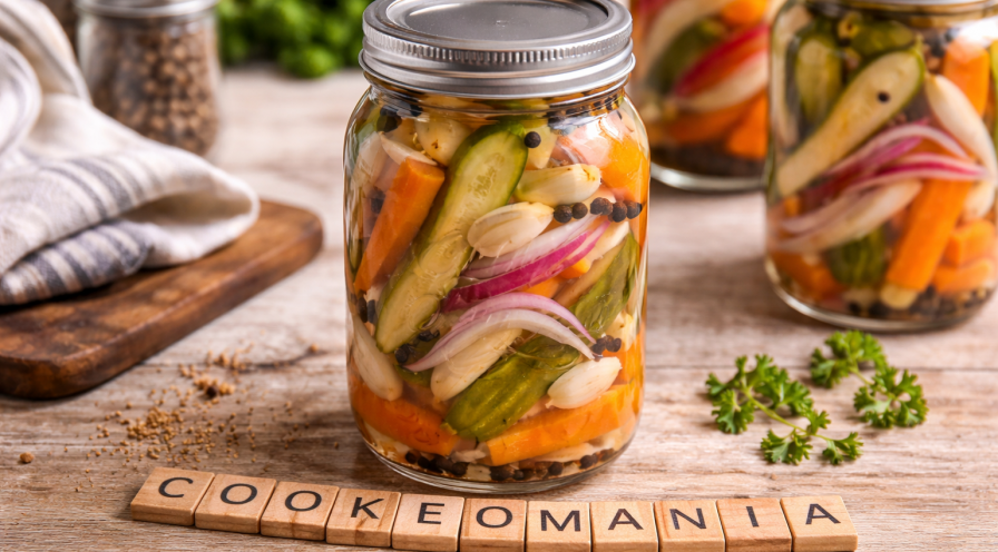 Pickles de légumes cétogènes au Cookeo