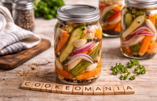 Pickles de légumes cétogènes au Cookeo