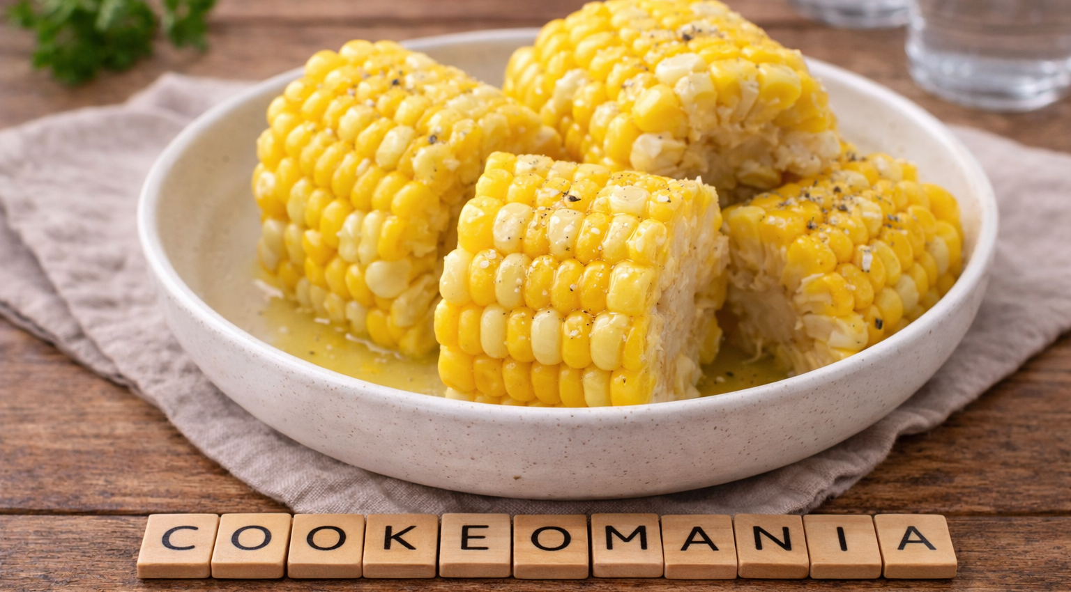 Épis de maïs tendres au Cookeo