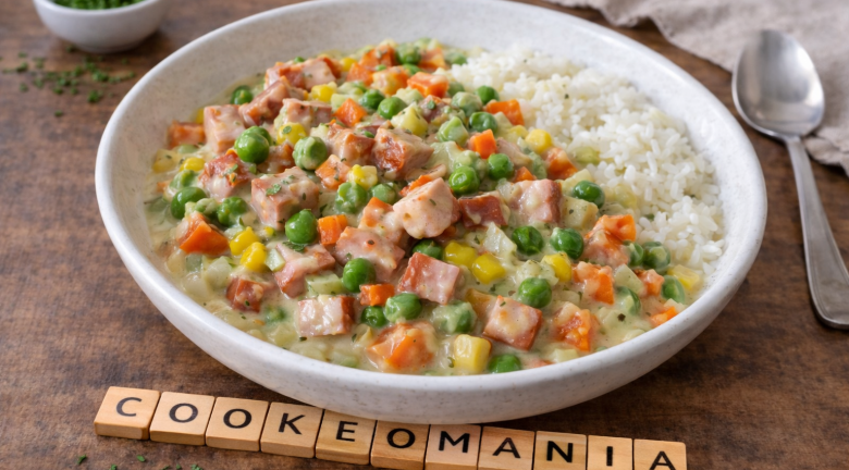 Poêlée crémeuse de cervelas et légumes au Cookeo