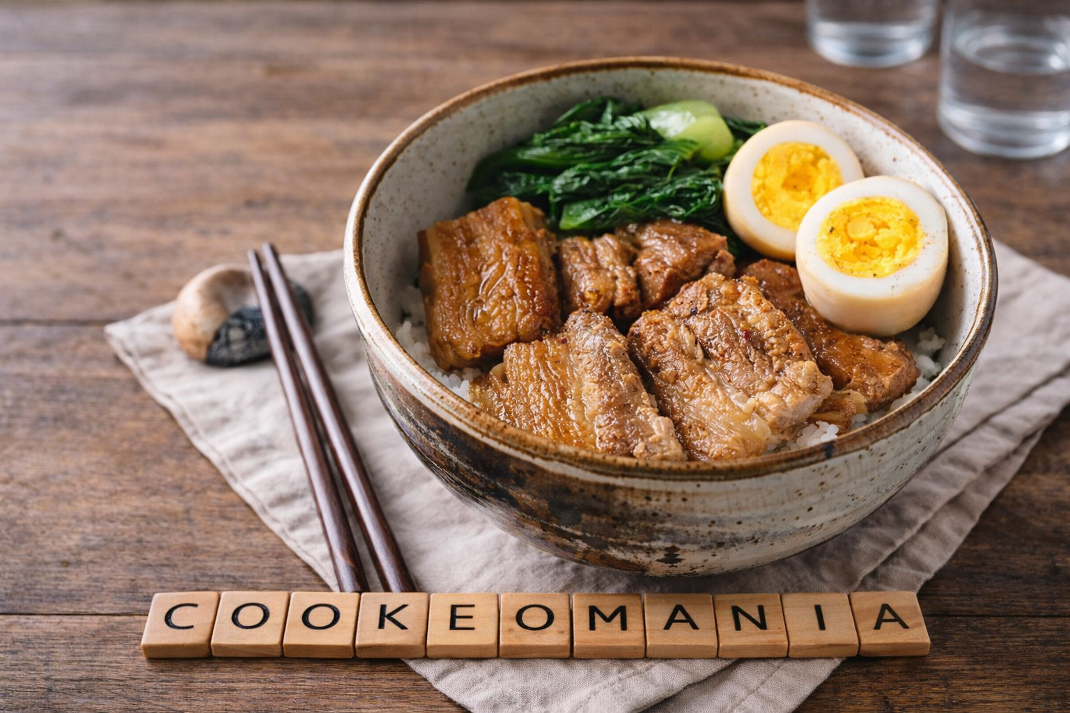 Poitrine de porc fondante façon japonaise au Cookeo