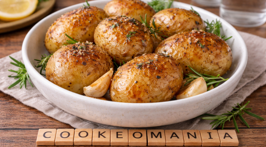 Pommes de terre fondantes et dorées au Cookeo