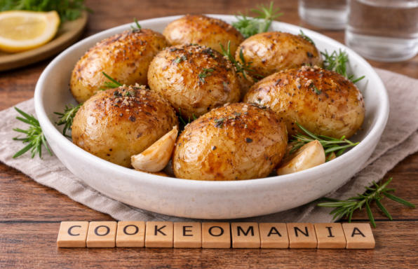 Pommes de terre fondantes et dorées au Cookeo