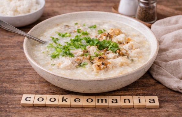 Porridge de poisson au gingembre au Cookeo