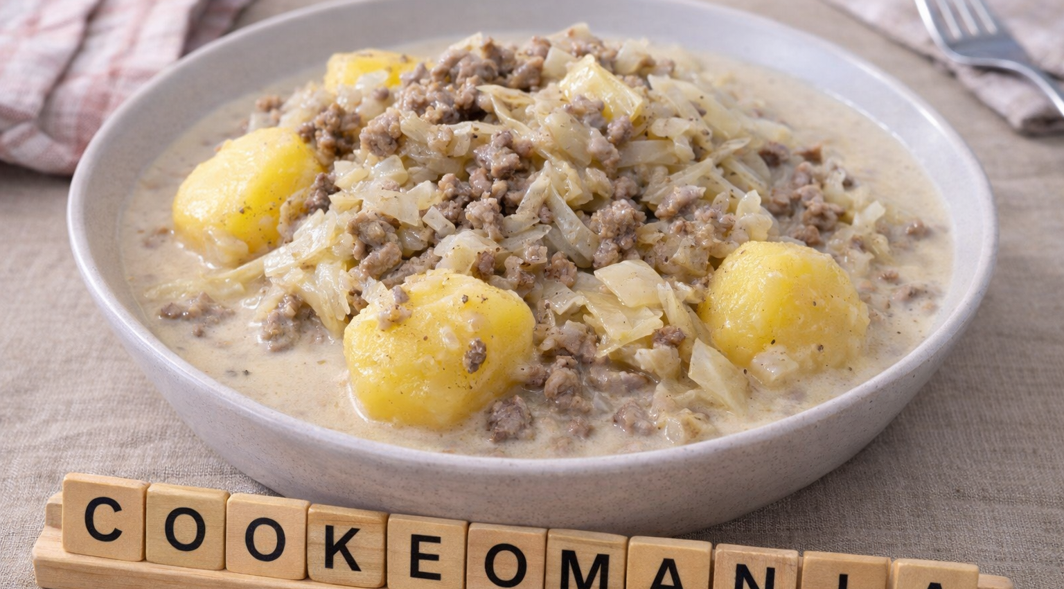 Potée chou, pommes de terre et viande hachée au Cookeo
