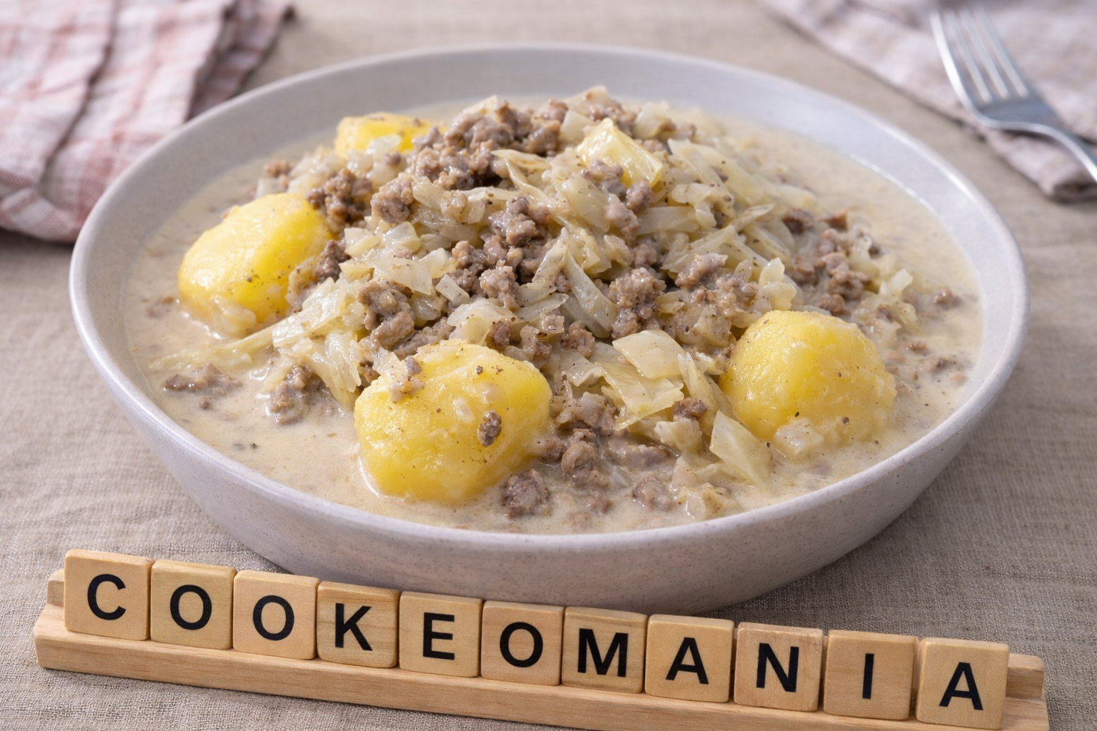 Potée chou, pommes de terre et viande hachée au Cookeo